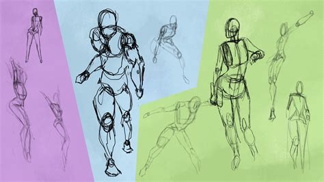 gesture figure drawing|gesture drawing practice poses.